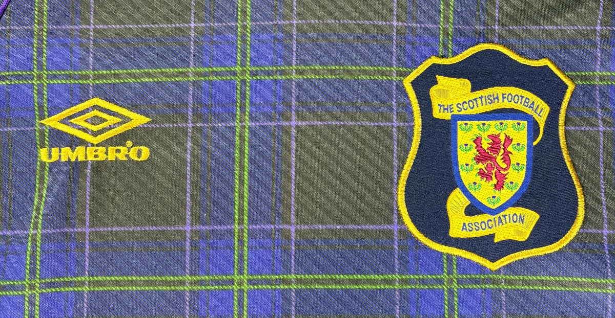 Scotland 1994 Home Umbro Football Shirt Large