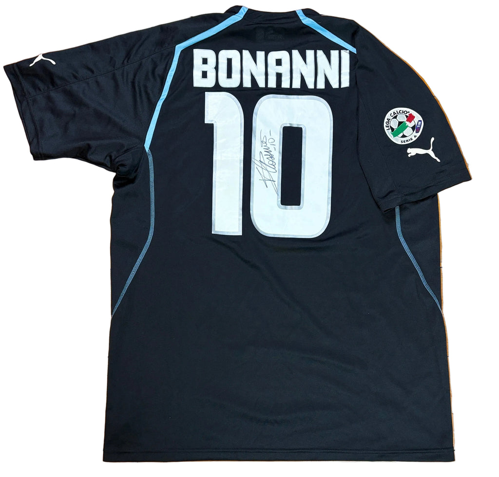 Lazio 2005/06 Third Puma Football Shirt Large Bonanni 10 *Match Worn*