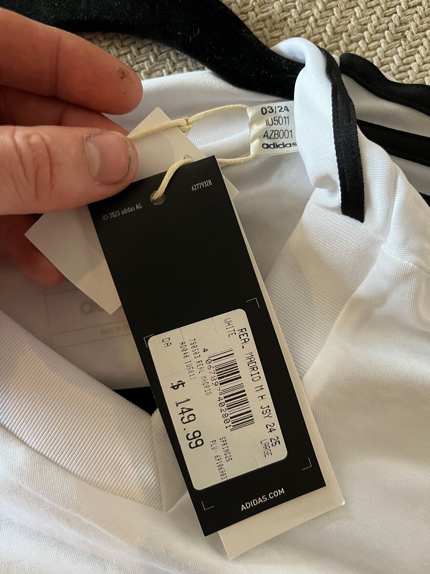 Real Madrid 2024/25 Home Large Mbappe 9