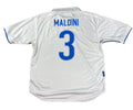 Italy	1998 Away Nike Football Shirt Large Maldini 3