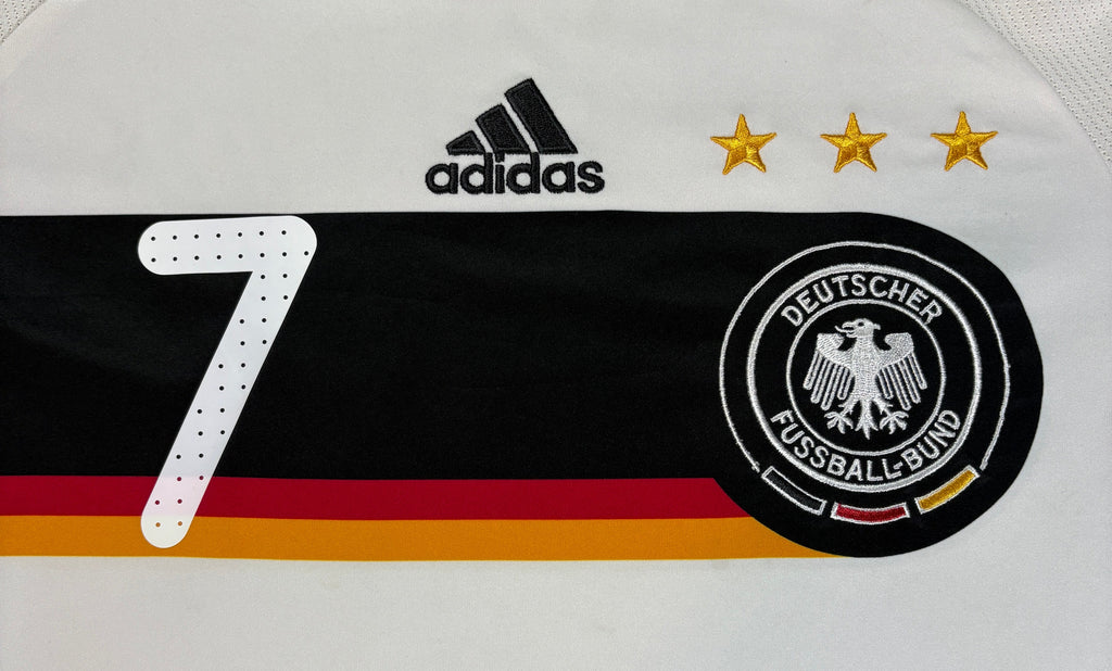 Germany 2008 Home Adidas Football Shirt Medium Schweinsteiger 7