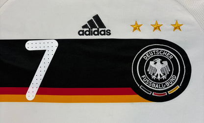 Germany 2008 Home Adidas Football Shirt Medium Schweinsteiger 7