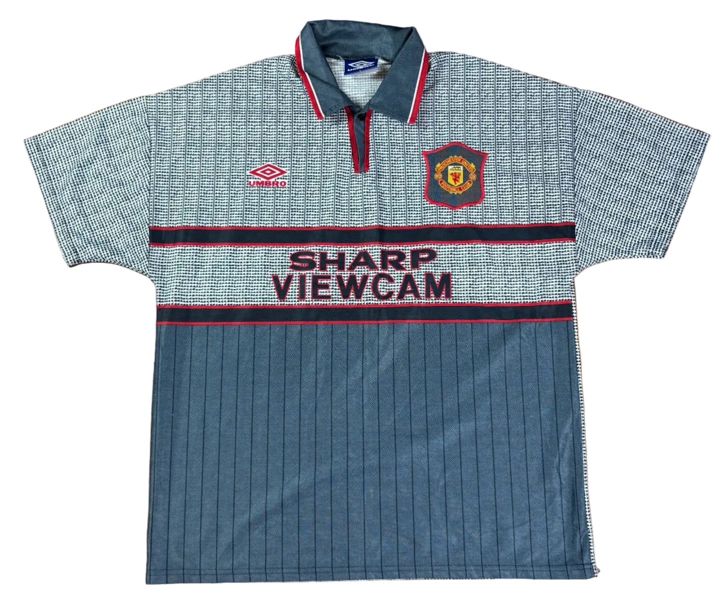 Manchester United 1995/96 Away Umbro Football Shirt Large
