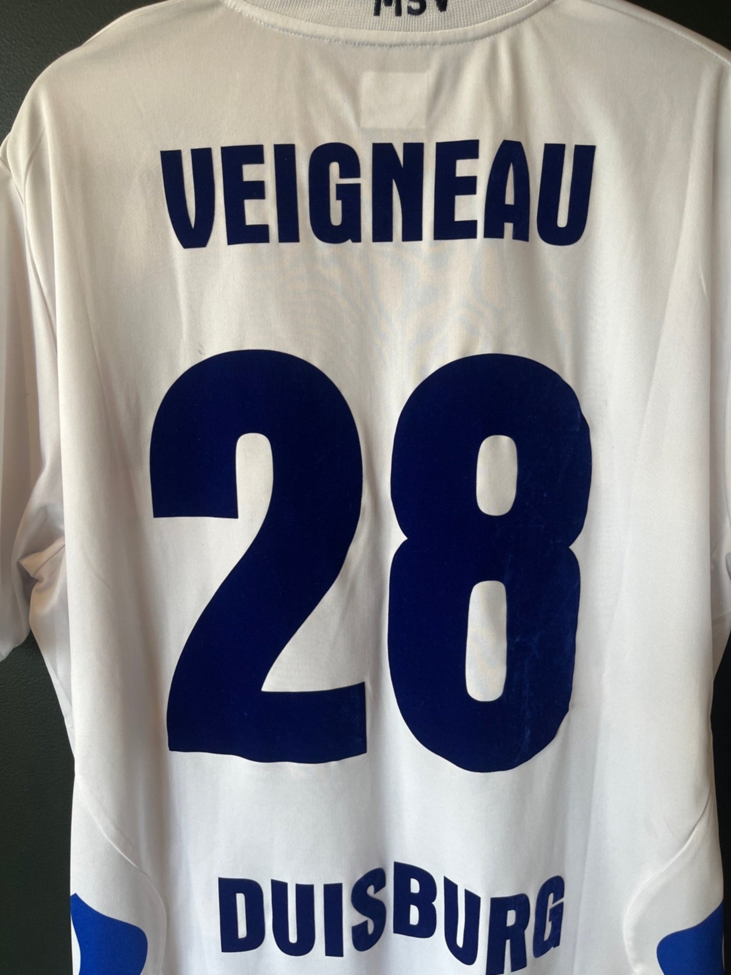 MSV Duisburg 2008/09 Home XXL Veigneau 28