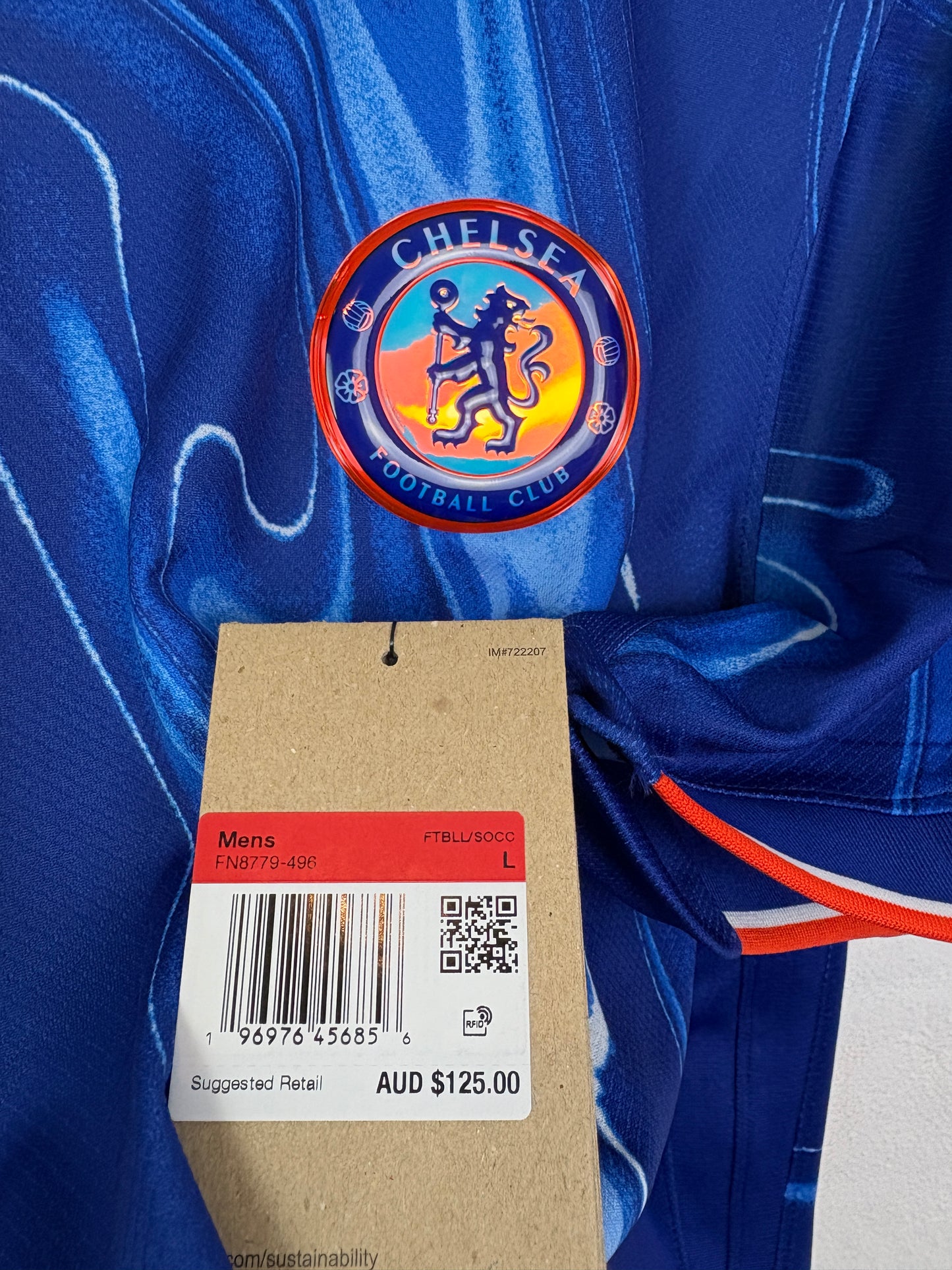 Chelsea 2024/25 Home Nike Football Shirt L Palmer 20
