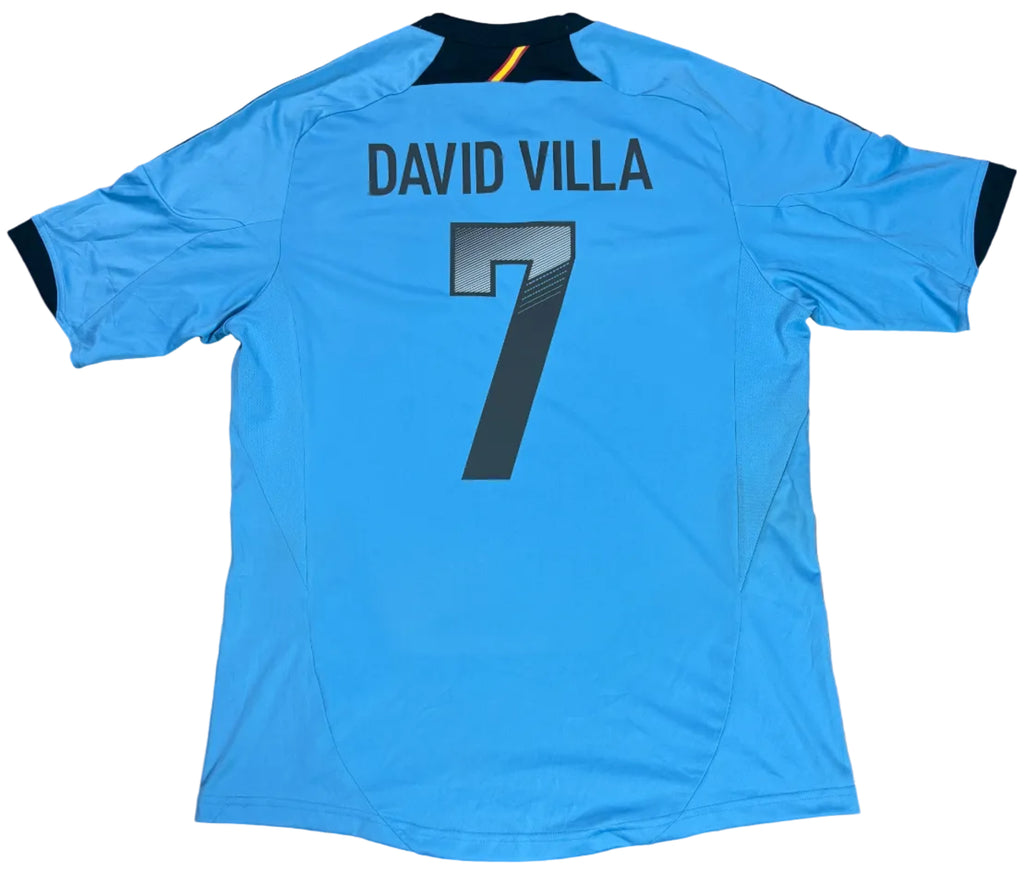Spain 2012 Away Adidas Football Shirt Large David Villa 7