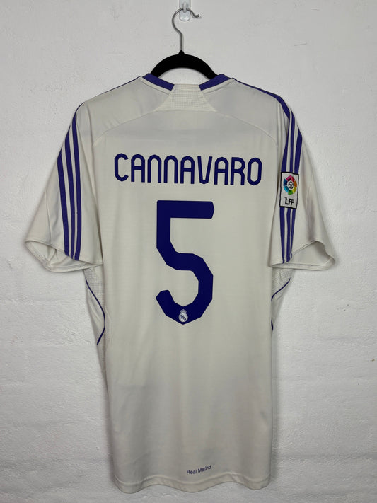 Real Madrid 2007/08 Home L Cannavaro 5