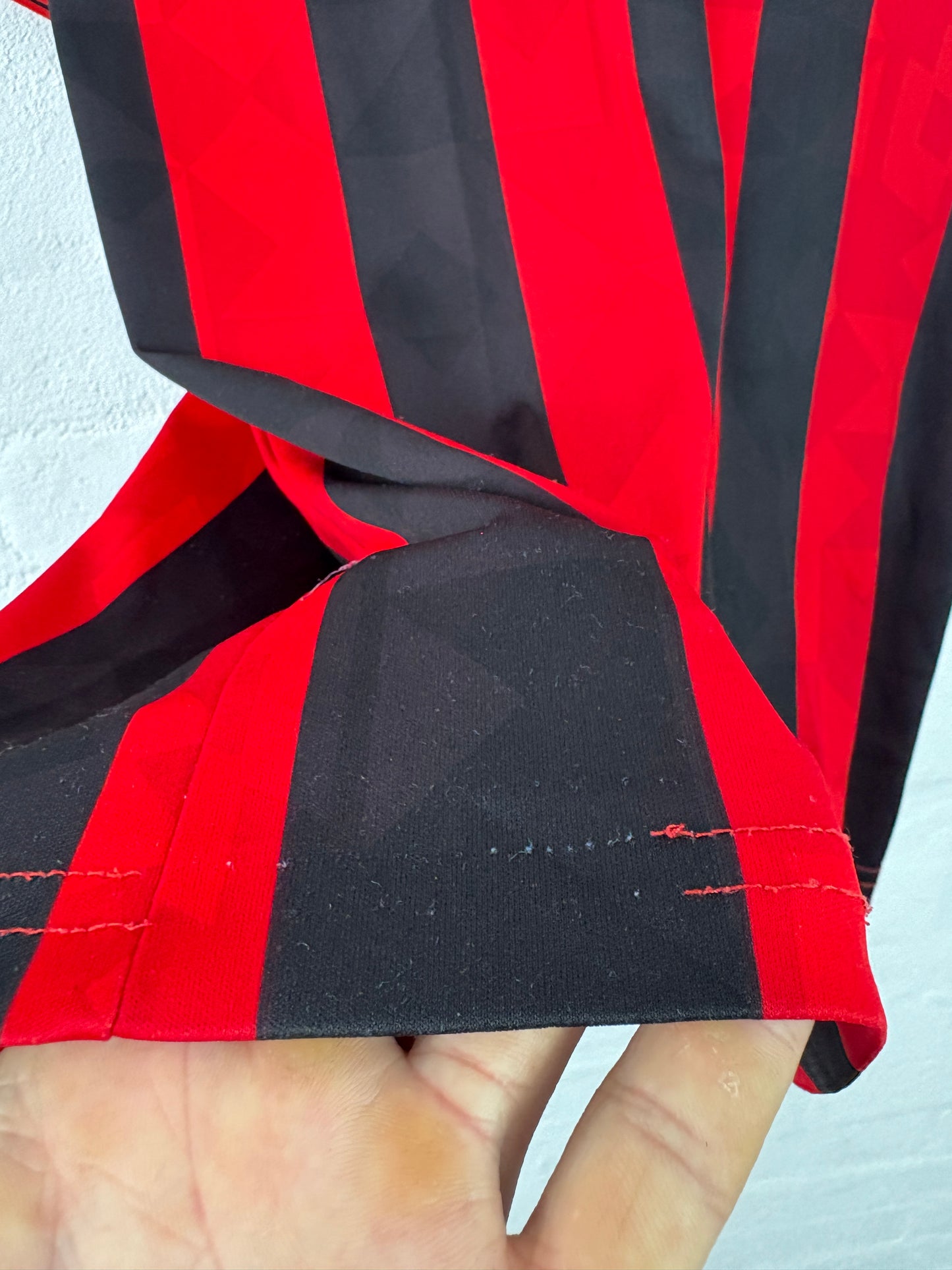 Ac Milan 1993/94 Home Lotto Football Shirt Large