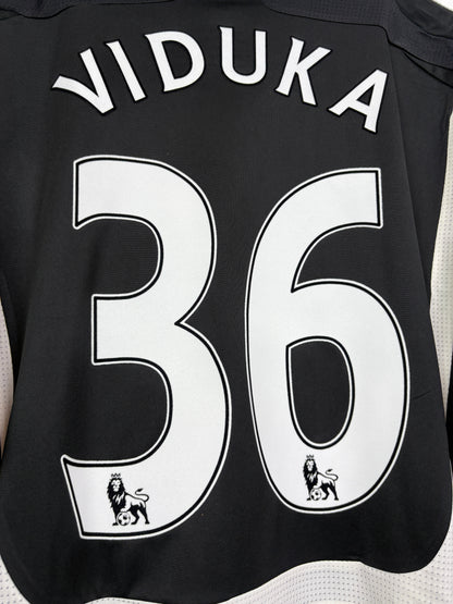 Newcastle United 2007/09 Home Adidas Football Shirt XL Viduka 36