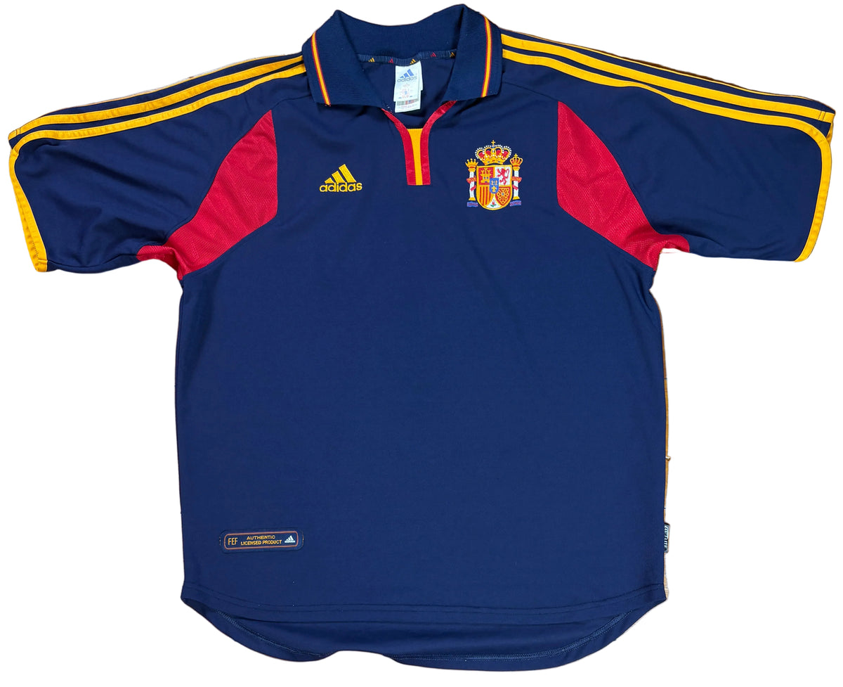 Spain 2000 Third Adidas Football Shirt Large