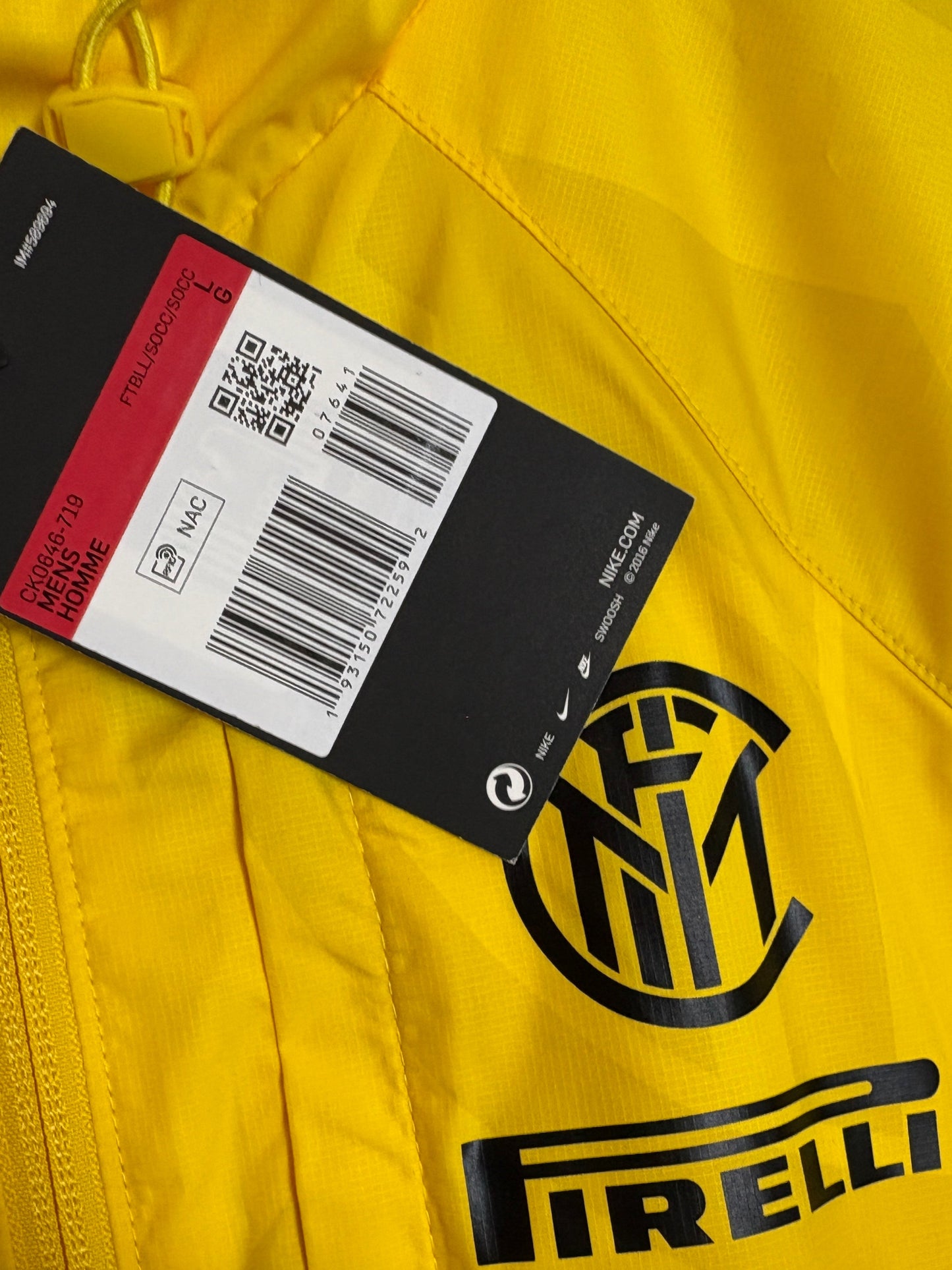 Inter Milan 2019/20 Jacket Large
