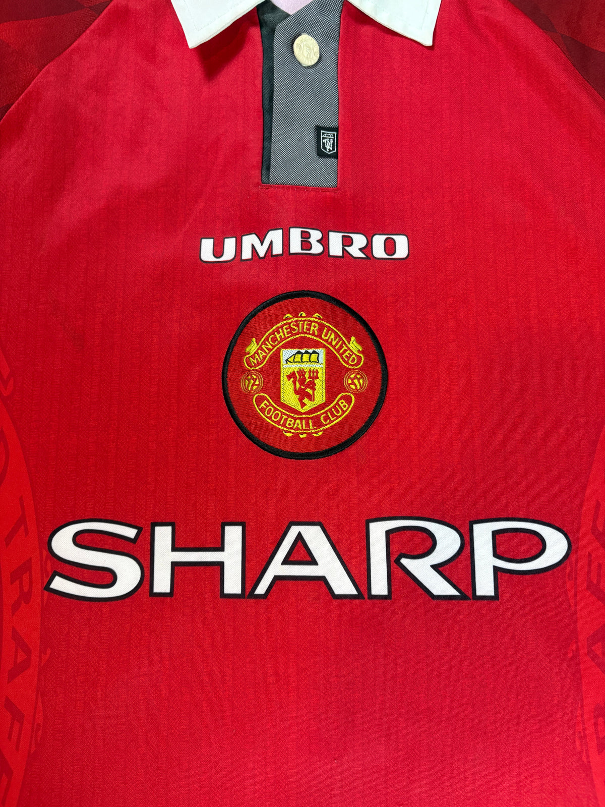 Manchester United 1996/98 Home Umbro Football Shirt XXL Cantona 7
