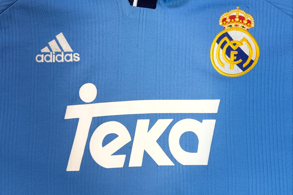 Real Madrid 2000/01 Third Adidas Football Shirt Extra Large