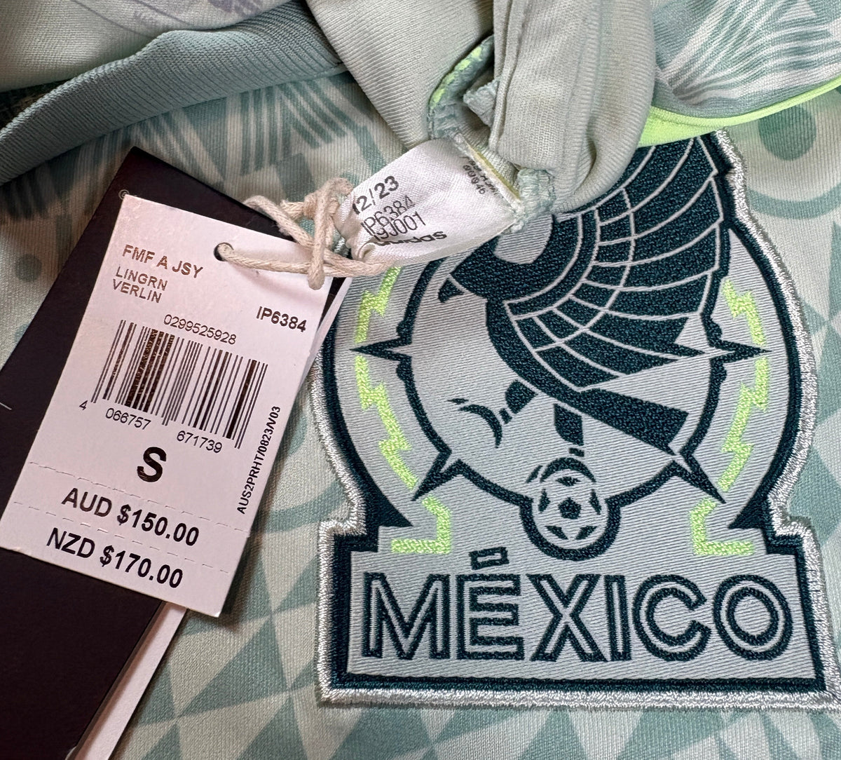 Mexico 2024 Away Adidas Football Shirt Small