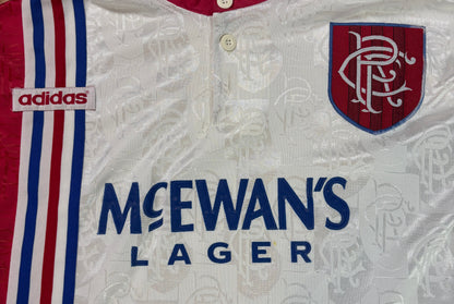Rangers 1996/97 Away Adidas Football Shirt Large