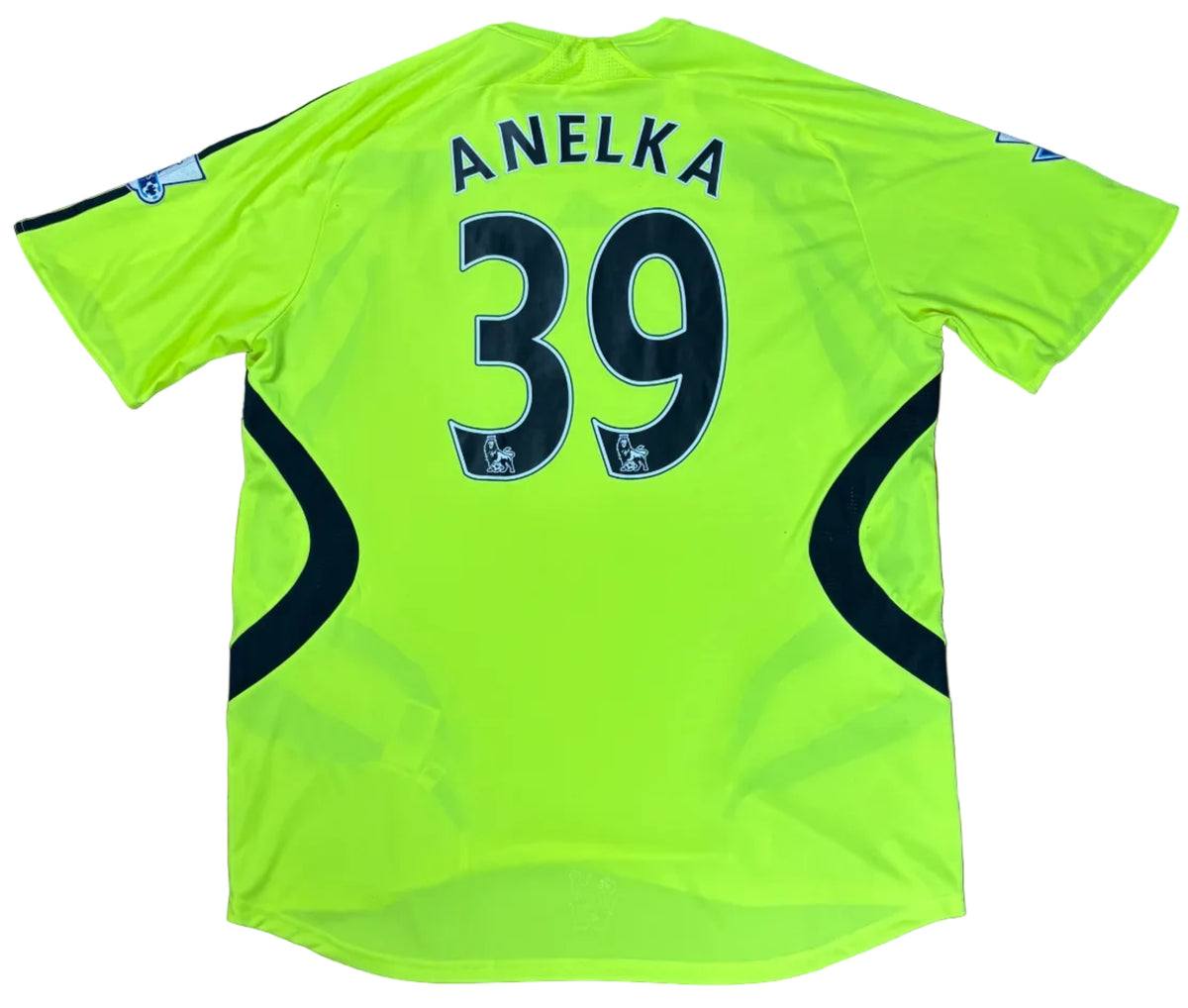 Chelsea 2007/08 Away Adidas Football Shirt XXL Anelka 39