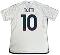 As Roma 2023/24 Away Adidas Football Shirt Large Totti 10