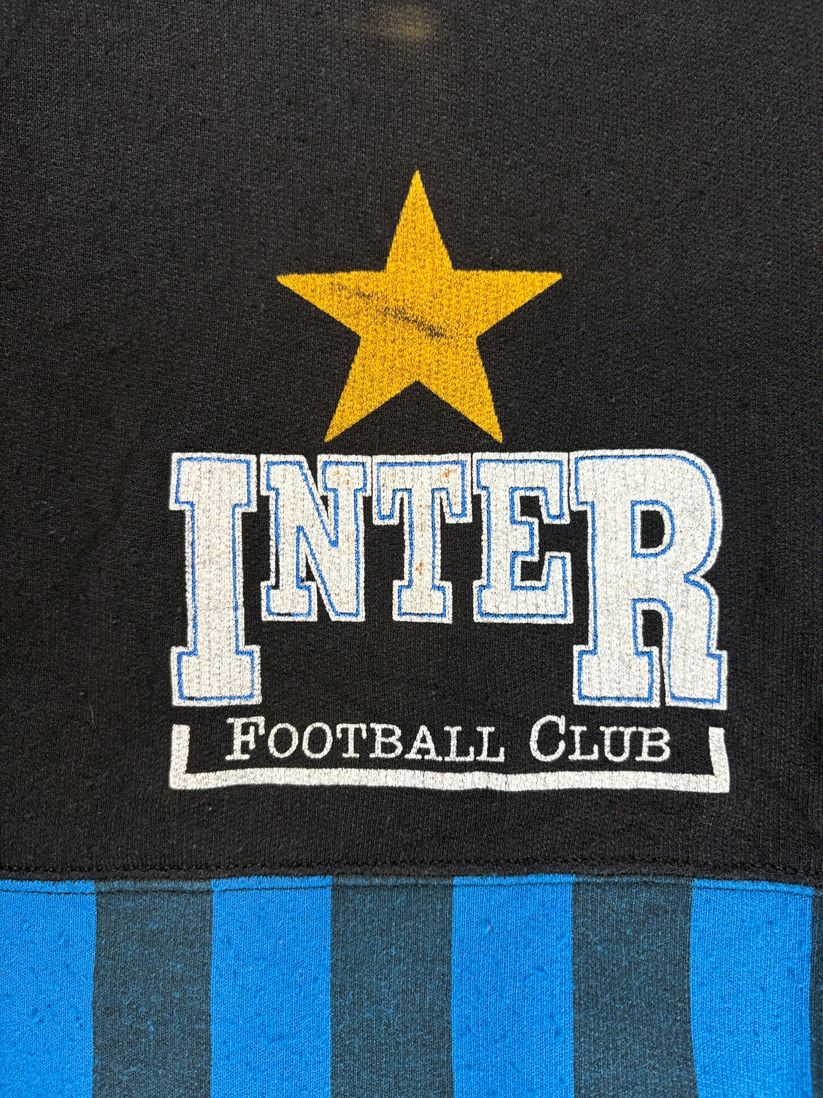 Inter Milan 90's Felpe Football Shirt Small