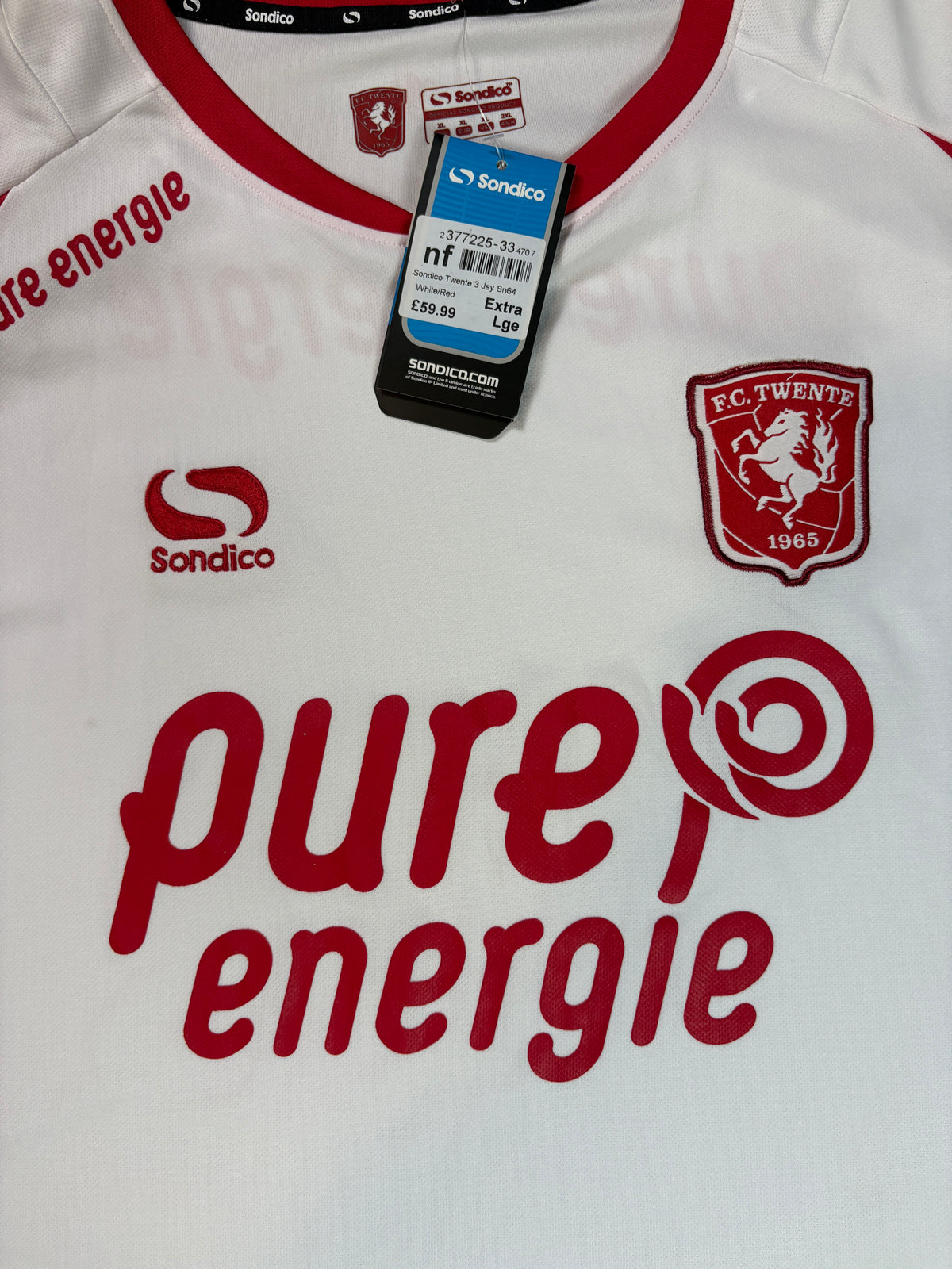 Twente Fc 2016/17 Third Sondico Football Shirt Extra Large