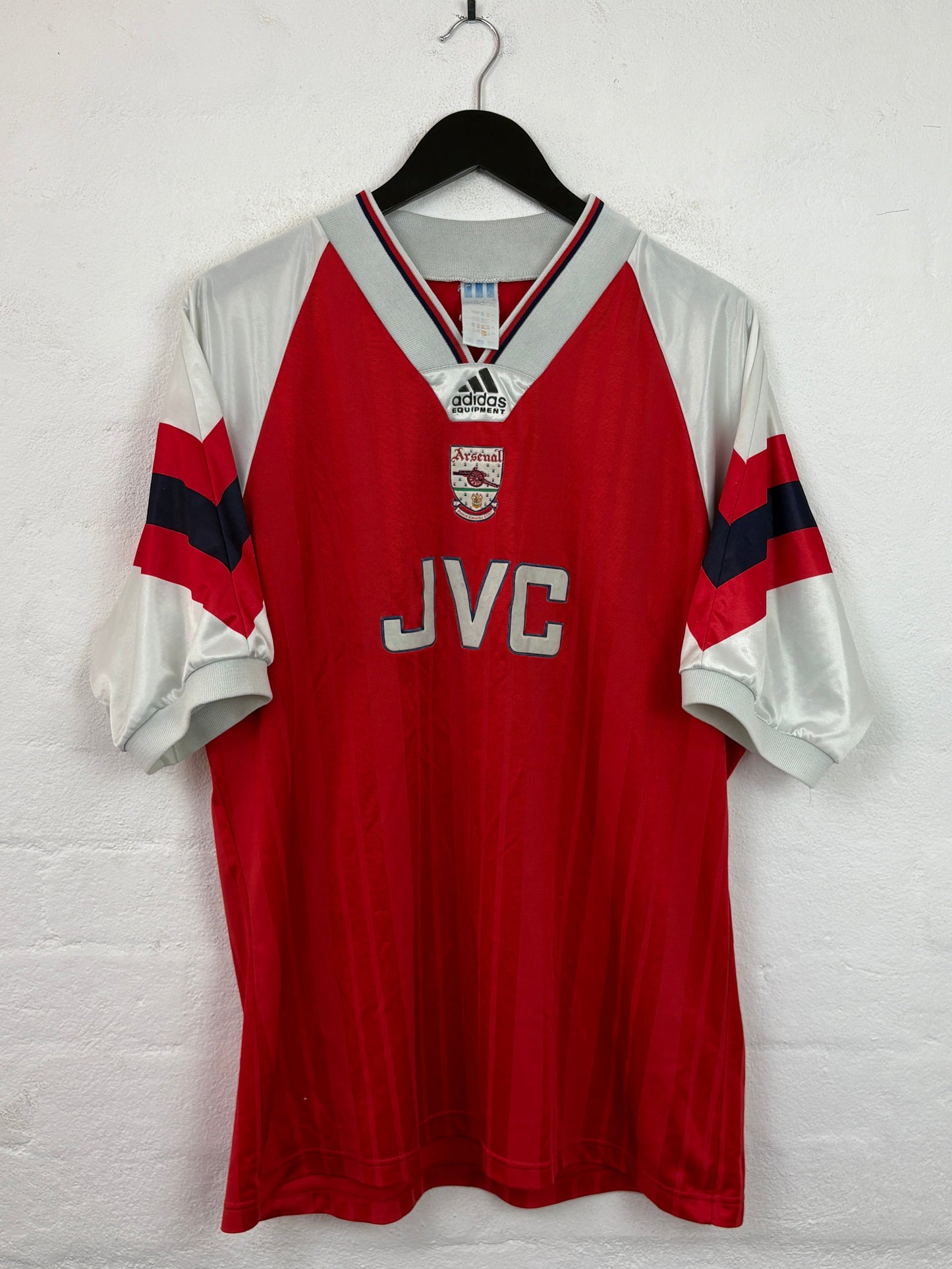 Arsenal 1992/93 Home Adidas Football Shirt Extra Large