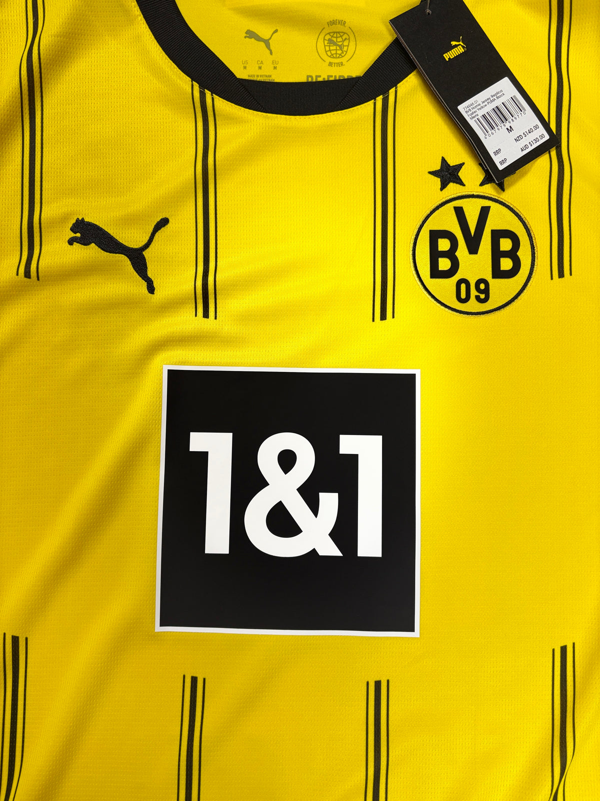 Dortmund 2024/25 Home Puma Football Shirt Medium Adeyemi 27