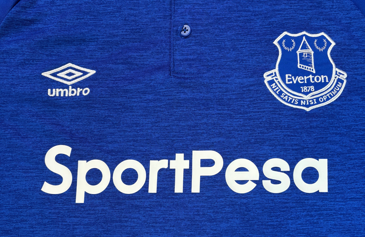 Everton 2018/19 Home Umbro Football Shirt Extra Large Sigurdsson 10
