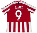 Atletico Madrid 2020/21 Home Nike Football Shirt Extra Large Suarez 9