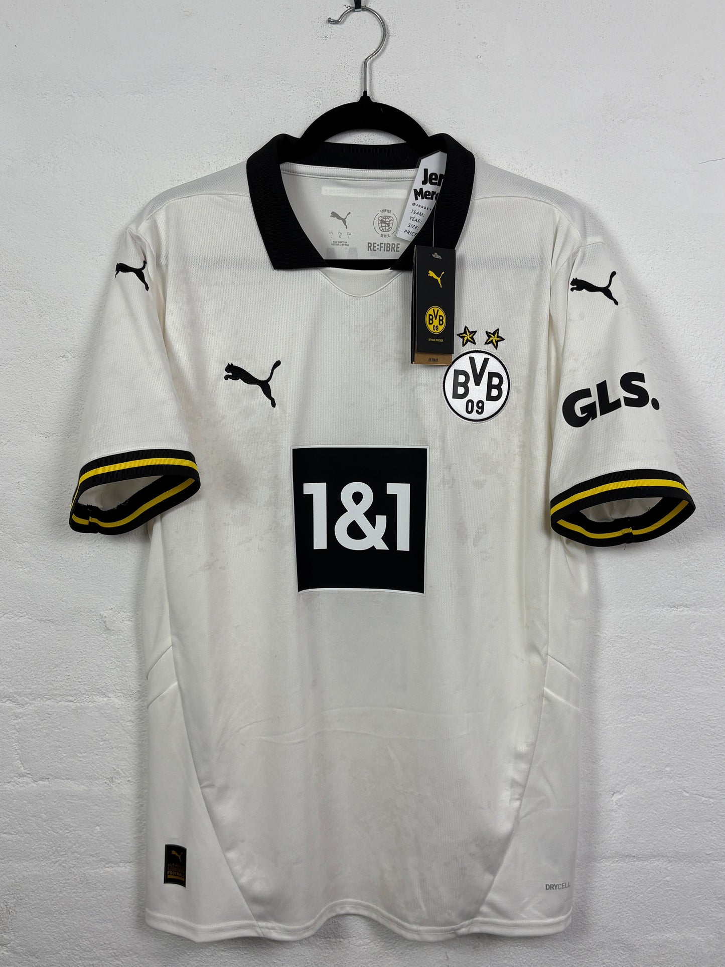 Dortmund 2024/25 Third Puma Football Shirt L Adeyemi 27