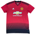 Manchester United 2018/19 Home Adidas Football Shirt Medium