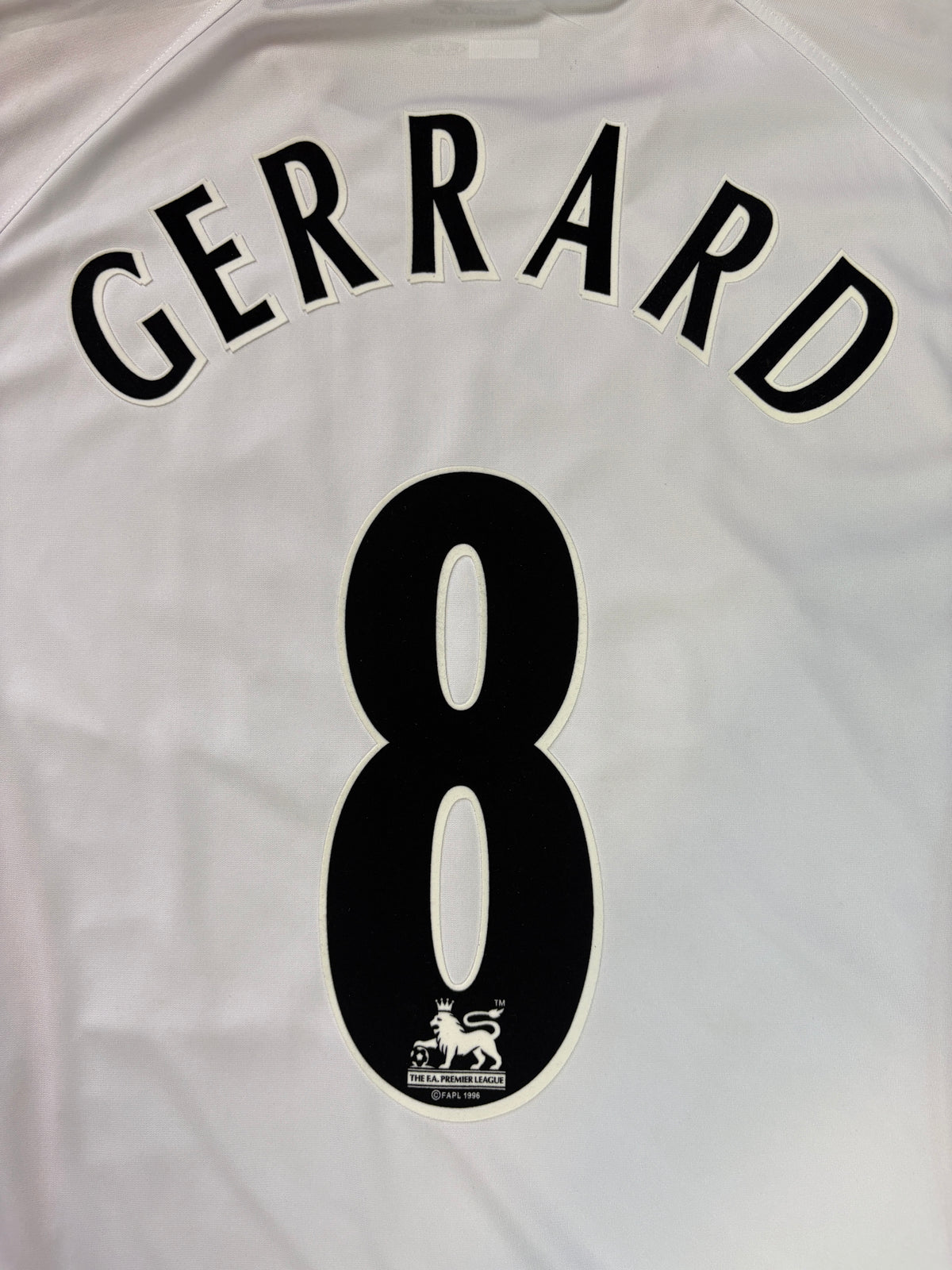 Liverpool 2005/06 Away Reebok Football Shirt Extra Large Gerrard 8
