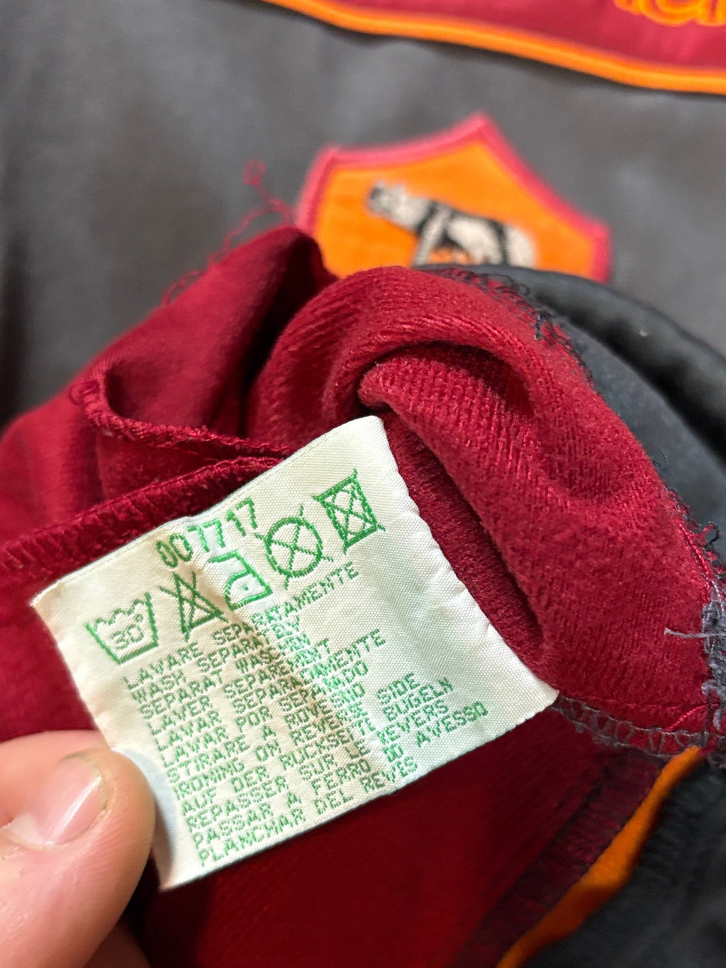As Roma Early 00's Jacket Diadora Football Jacket Extra Large