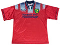 Norwich 1996/97 Home Mitre Football Shirt Large