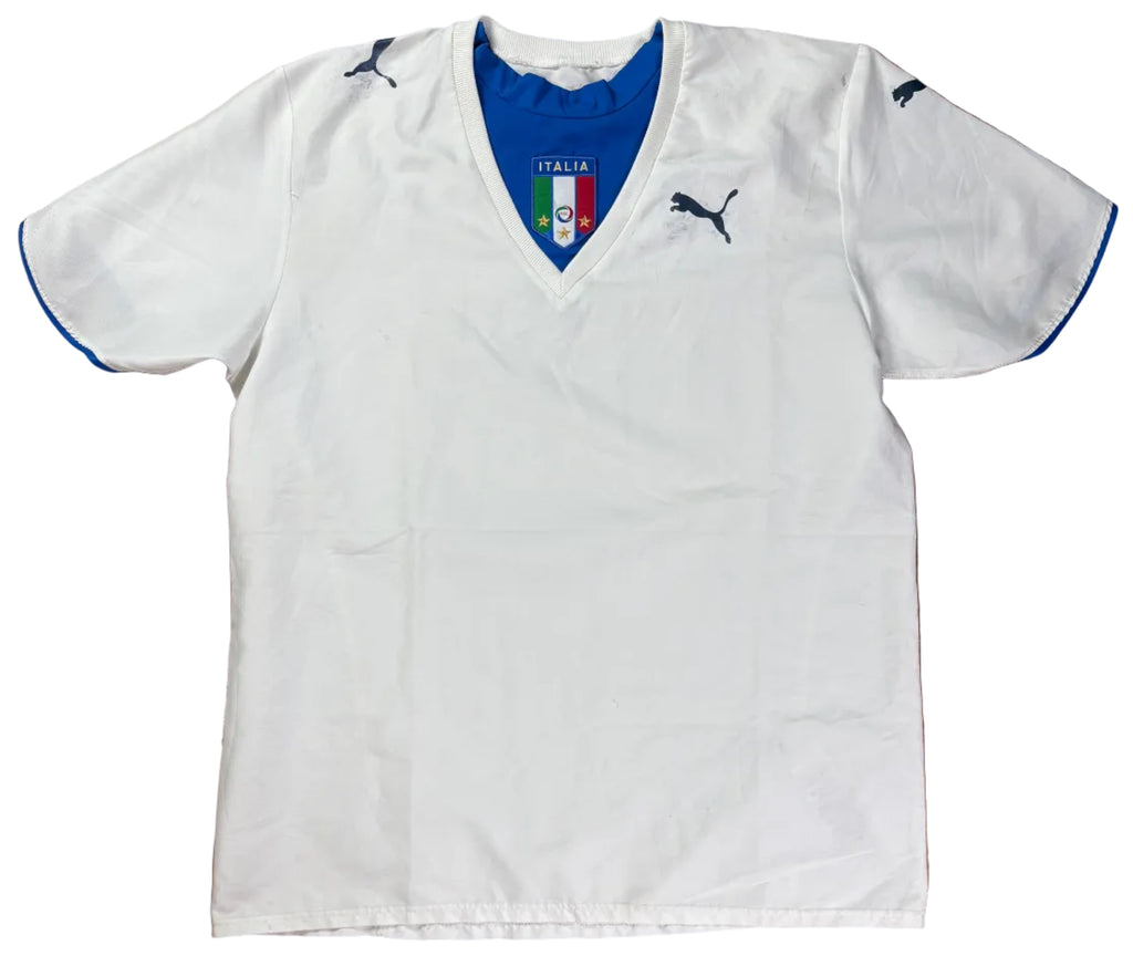 Italy 2006 Away Puma Football Shirt Large