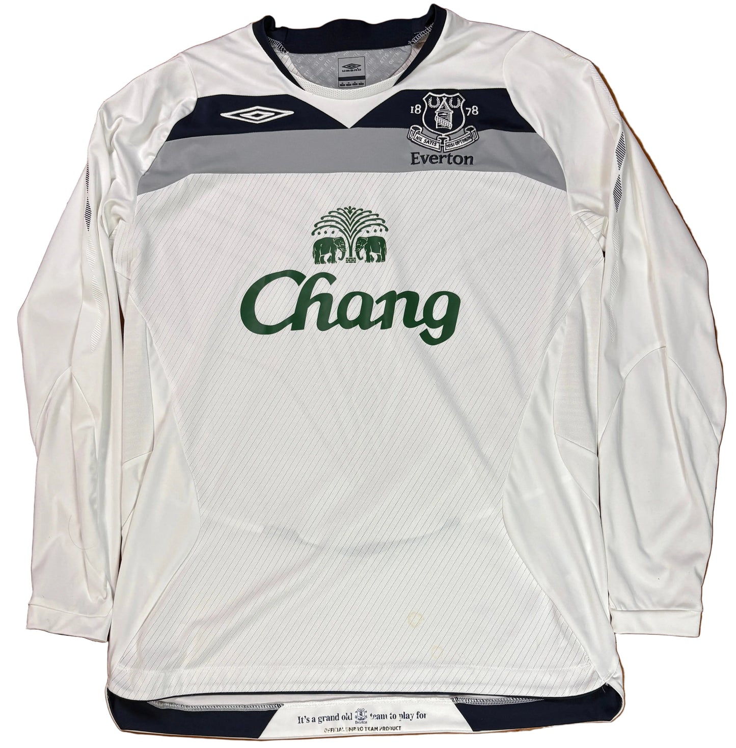 Everton 2008/09 Away Umbro Football Shirt Medium