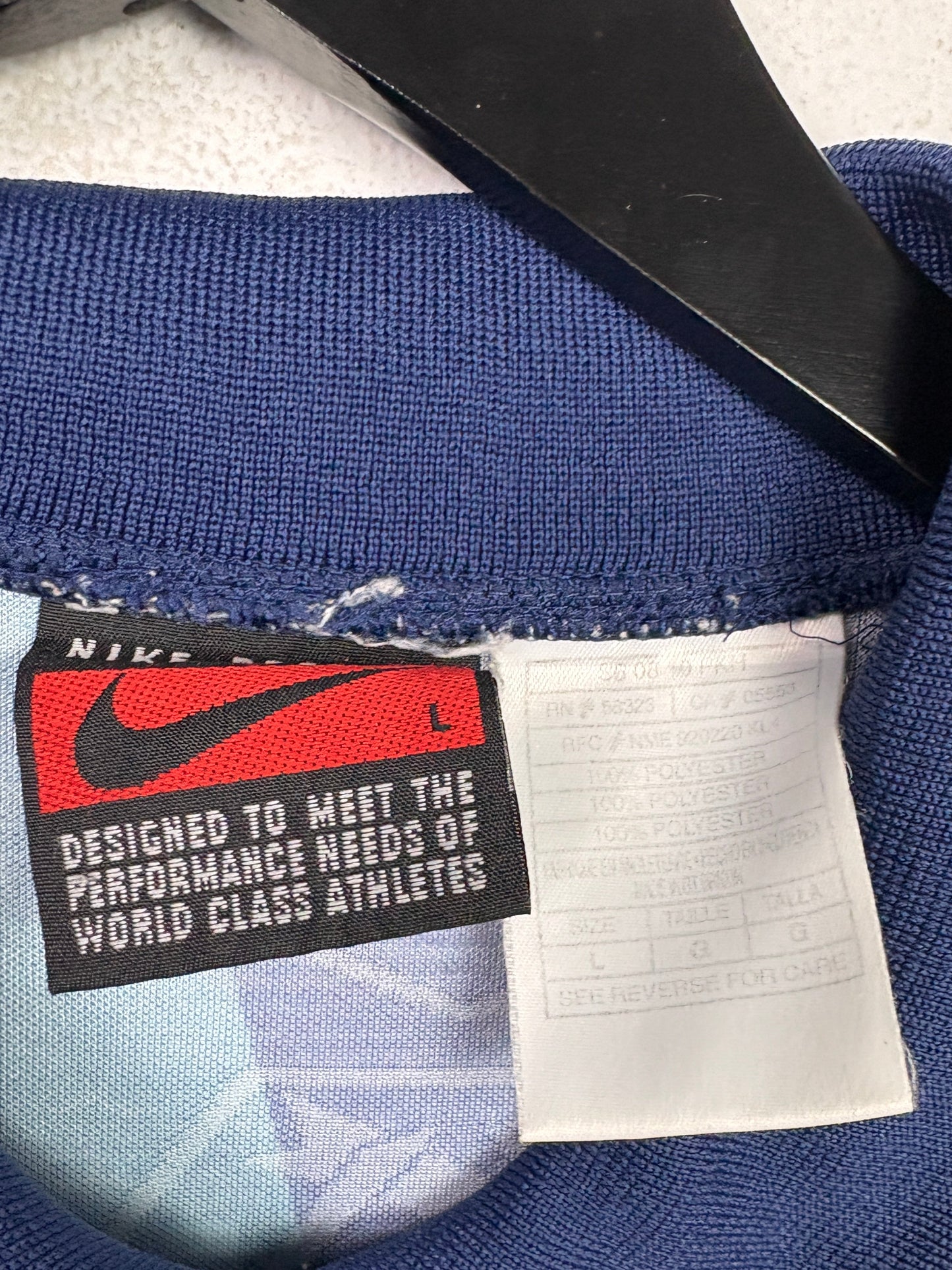 Arsenal 1995/96 Away Nike Football Shirt XL Bergkamp 10