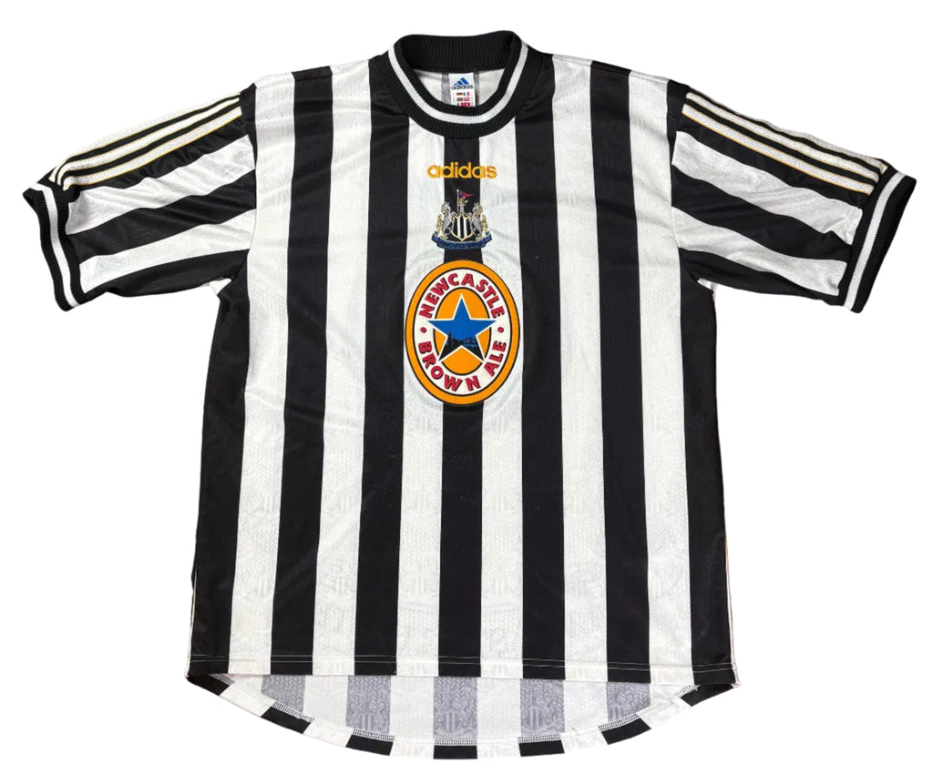 Newcastle United 1998/99 Home Adidas Football Shirt Extra Large
