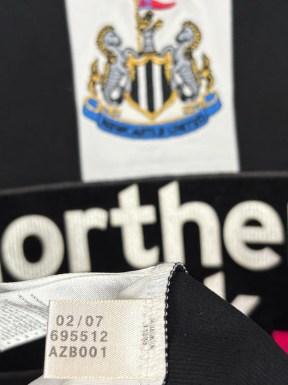 Newcastle United 2007/09 Home Adidas Football Shirt XL Viduka 36