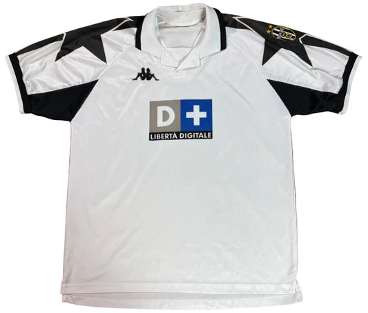 Juventus 1998/99 Away Kappa Football Shirt Extra Large Zidane 21