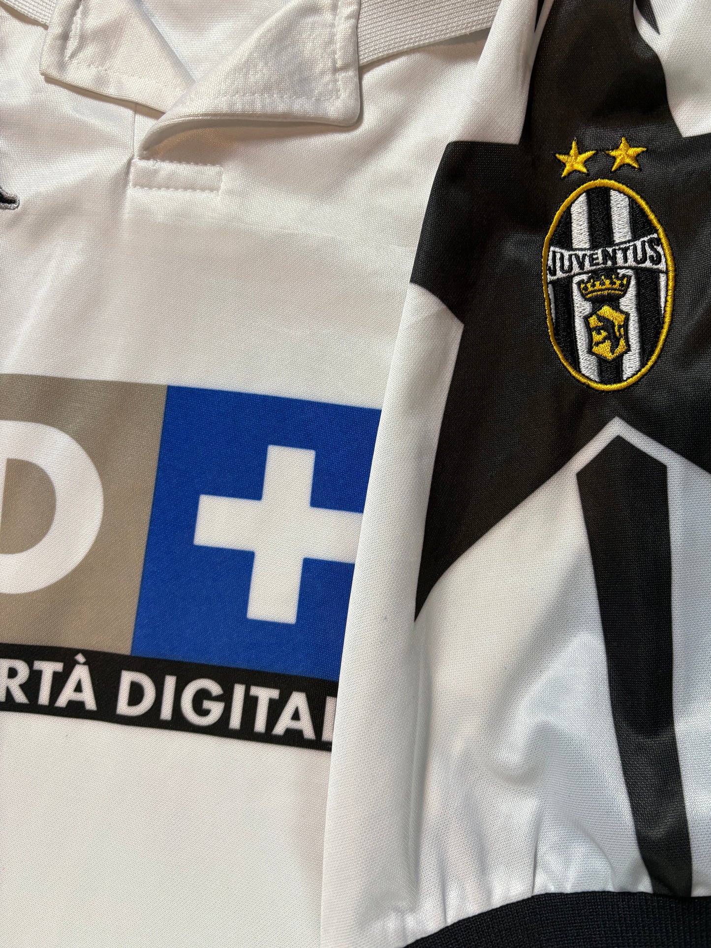 Juventus 1998/99 Away Kappa Football Shirt Extra Large Zidane 21