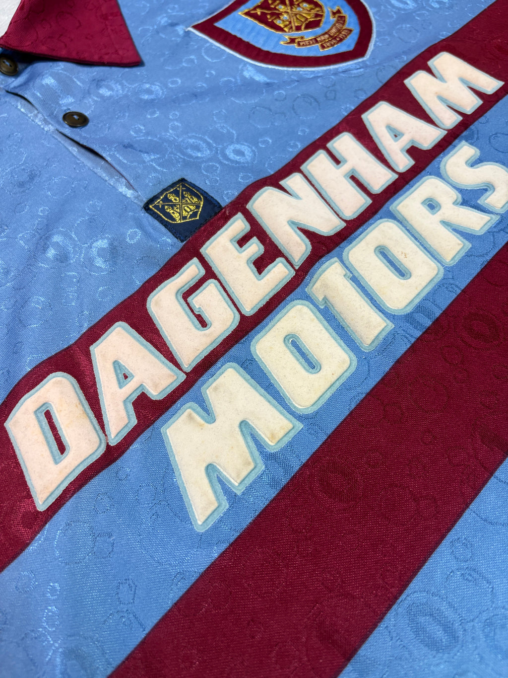 West Ham 1996/97 Third Pony Football Shirt Large