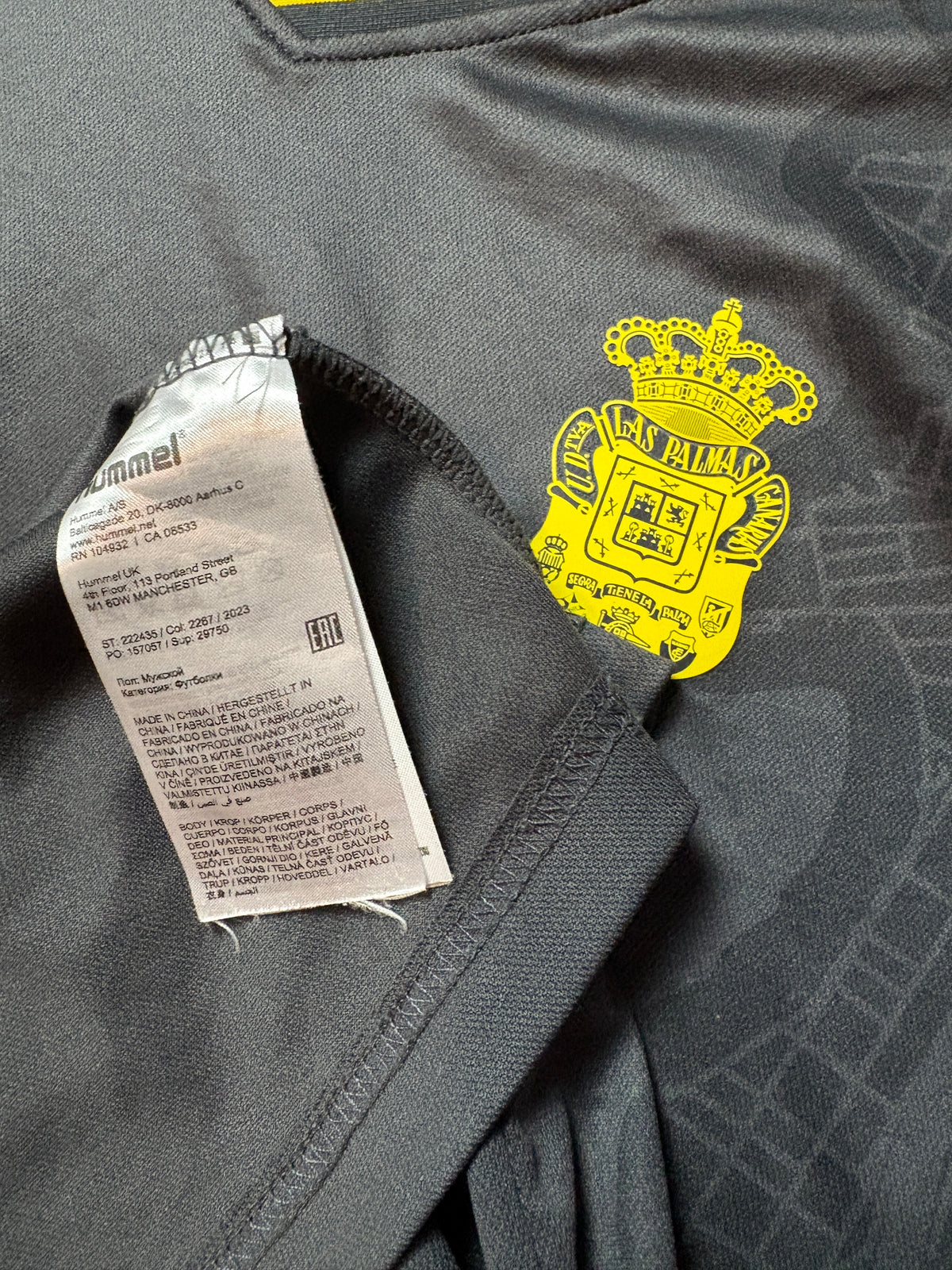 Las Palmas 2023/24 Away Hummel Football Shirt Extra Large