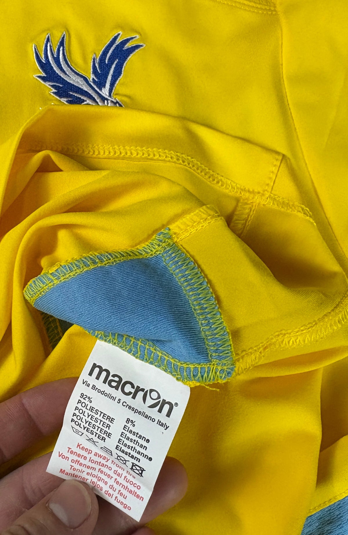 Crystal Palace 2014/15 Away Macron Football Shirt XXL Jedinak 15
