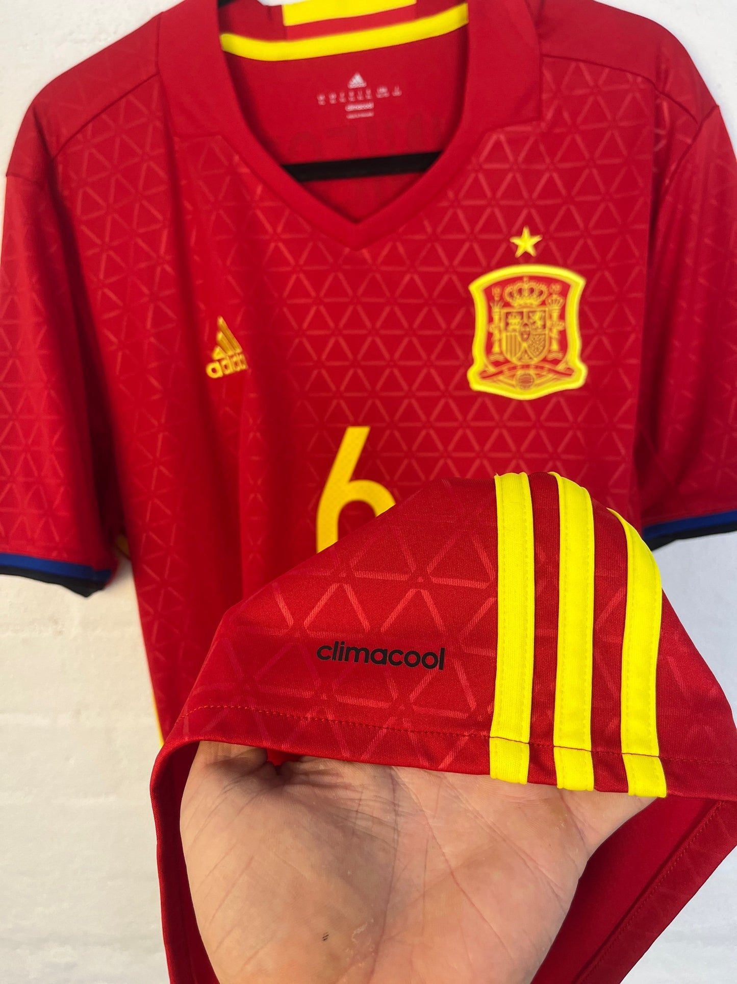 Spain 2016 Home Extra Large Iniesta 6