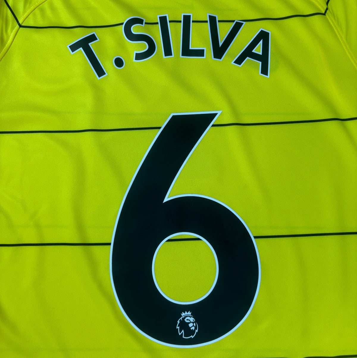 Chelsea 2021/22 Away Nike Football Shirt Medium T. Silva 6