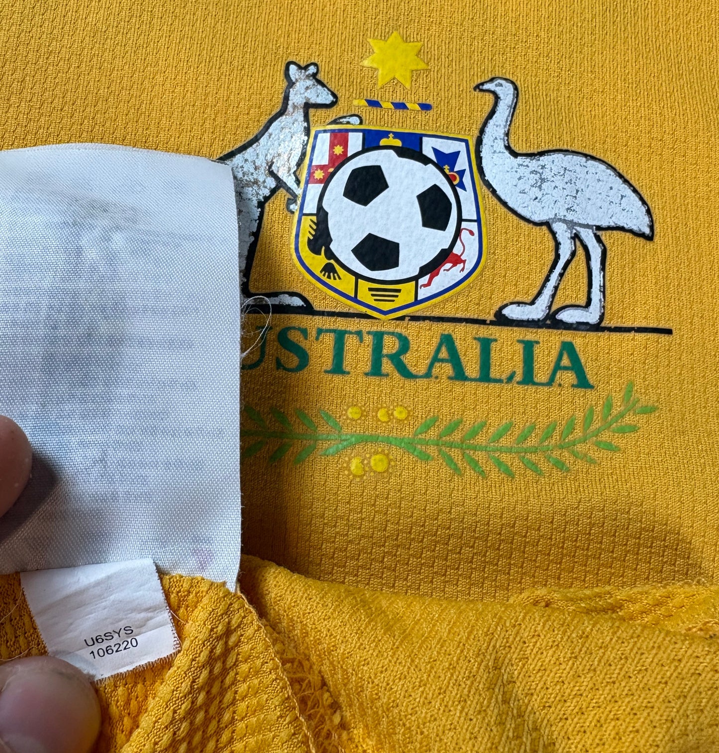 Australia 2006 Home Nike Football Shirt Extra Large 06 Germany