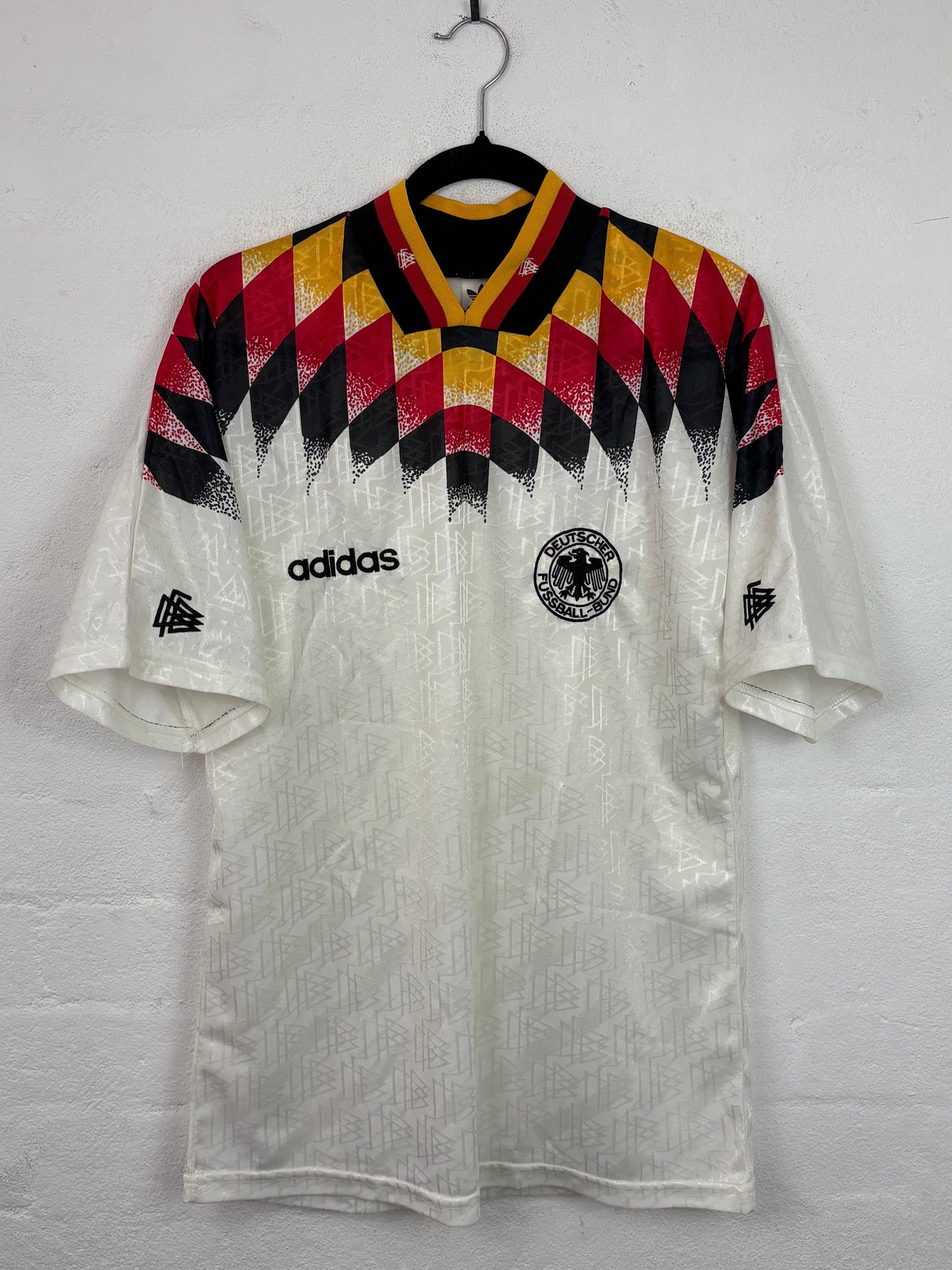 Germany 1994 Home Adidas Football Shirt Medium