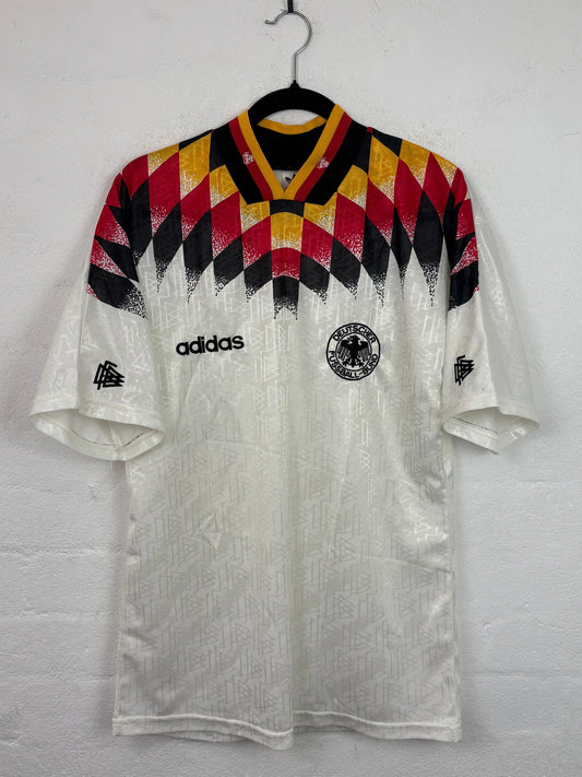 Germany 1994 Home Adidas Football Shirt Medium