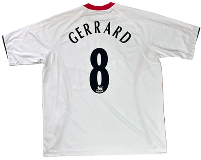 Liverpool 2005/06 Away Reebok Football Shirt Extra Large Gerrard 8