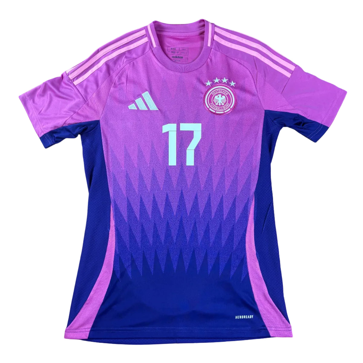 Germany 2024 Away Adidas Football Shirt Small Wirtz 17
