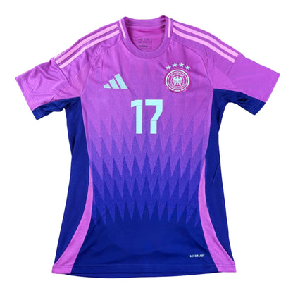 Germany 2024 Away Adidas Football Shirt Small Wirtz 17